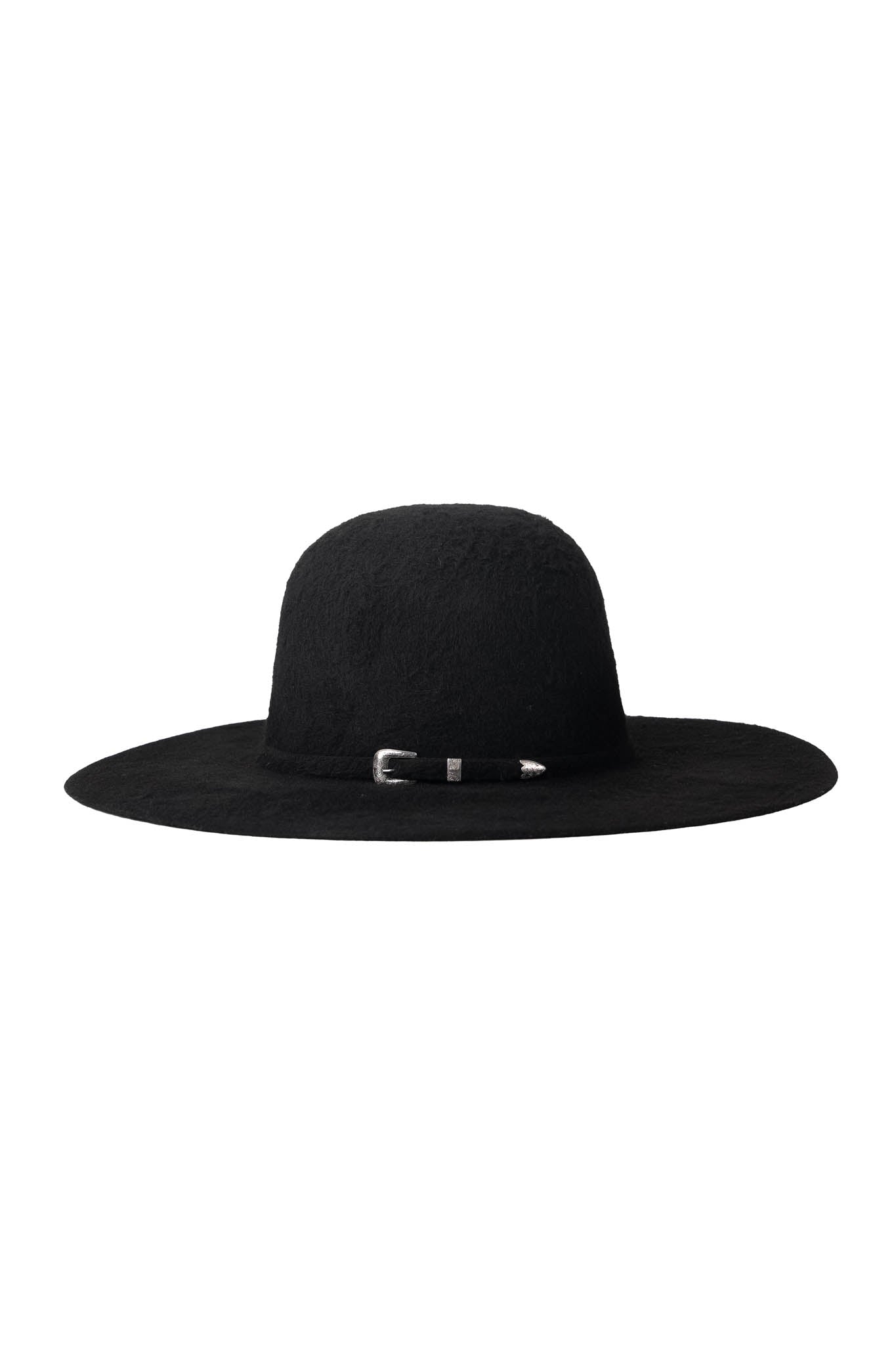 Rock'em 8X Black Grizzly Fur Open Crown Felt Cowboy Hat for Men - Western Rodeo, Ranch Work & Outdoor Adventures