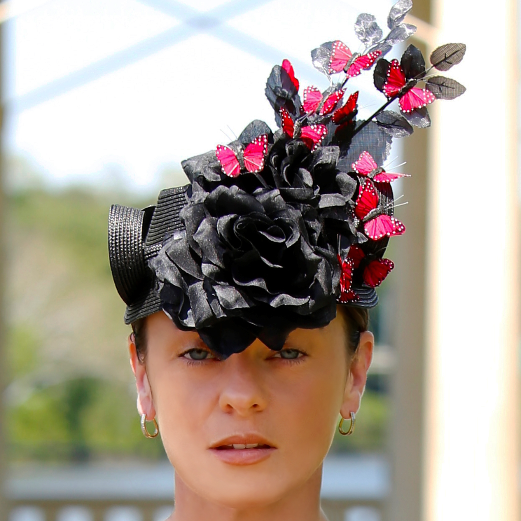 Elegant Butterfly Fascinator Hair Clip for Women - Wedding, Party, Prom Accessories - Perfect for Bridal, Tea Party & Special Occasions