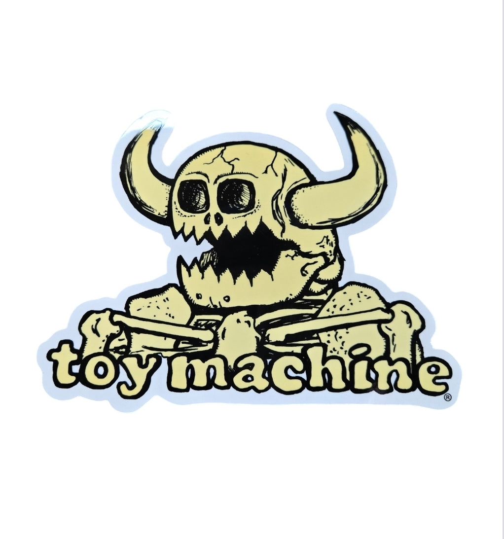 Toy Machine Stickers 6 x 4.5 Inch - Skateboard, Laptop & Water Bottle Decals - Cool Vinyl Stickers for DIY Crafts & Personalization