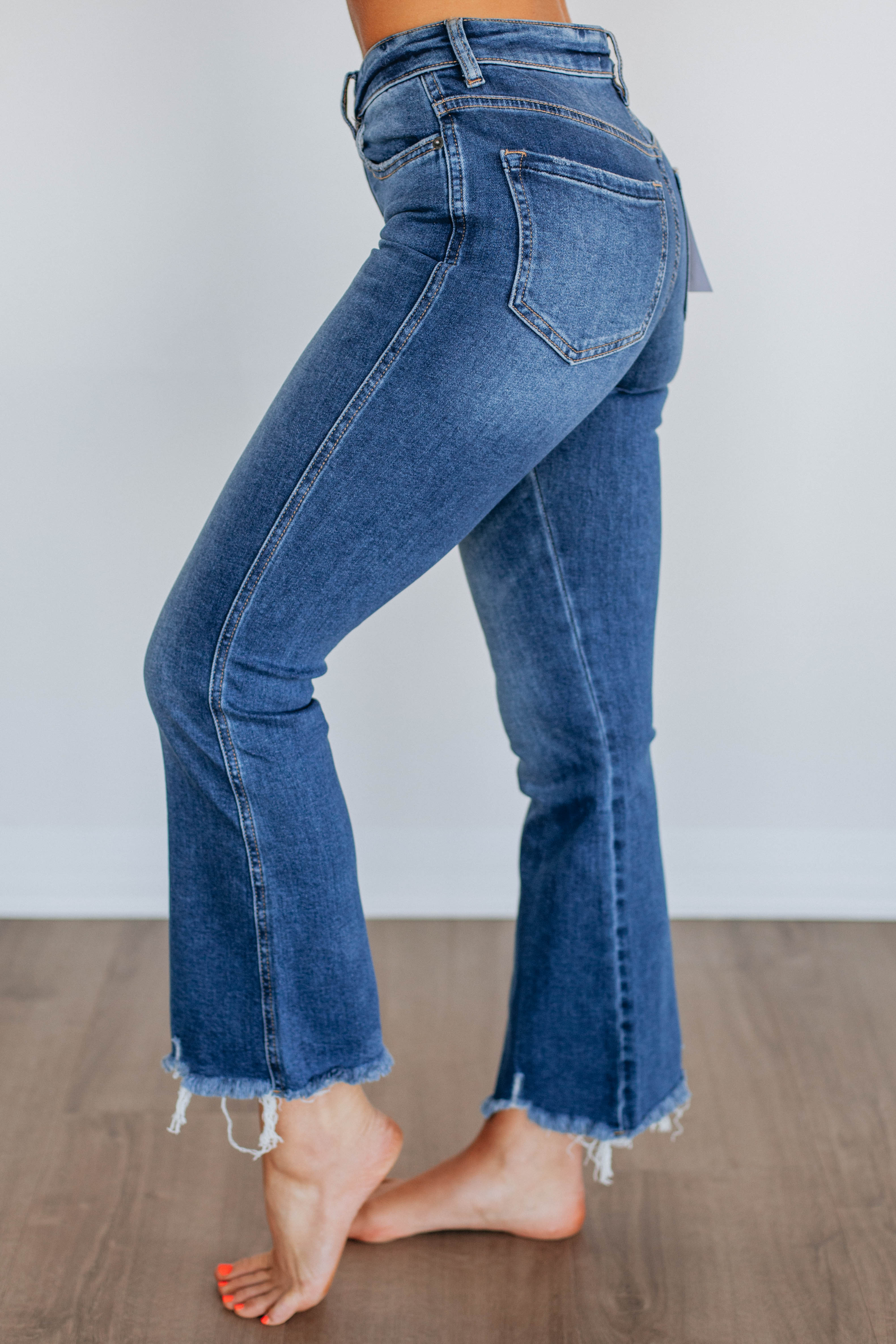 Chandra Mica Jeans for Women - High Waist Stretch Denim Pants - Comfortable & Stylish Jeans for Everyday Wear, Work, and Casual Outings