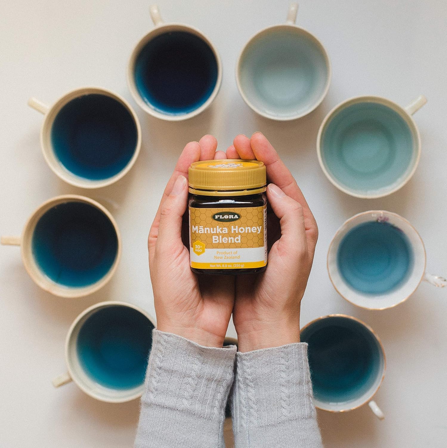 Flora Mānuka Honey MGO 30+ | New Zealand Natural Healing Honey for Sore Throat & Digestion | 17.6oz