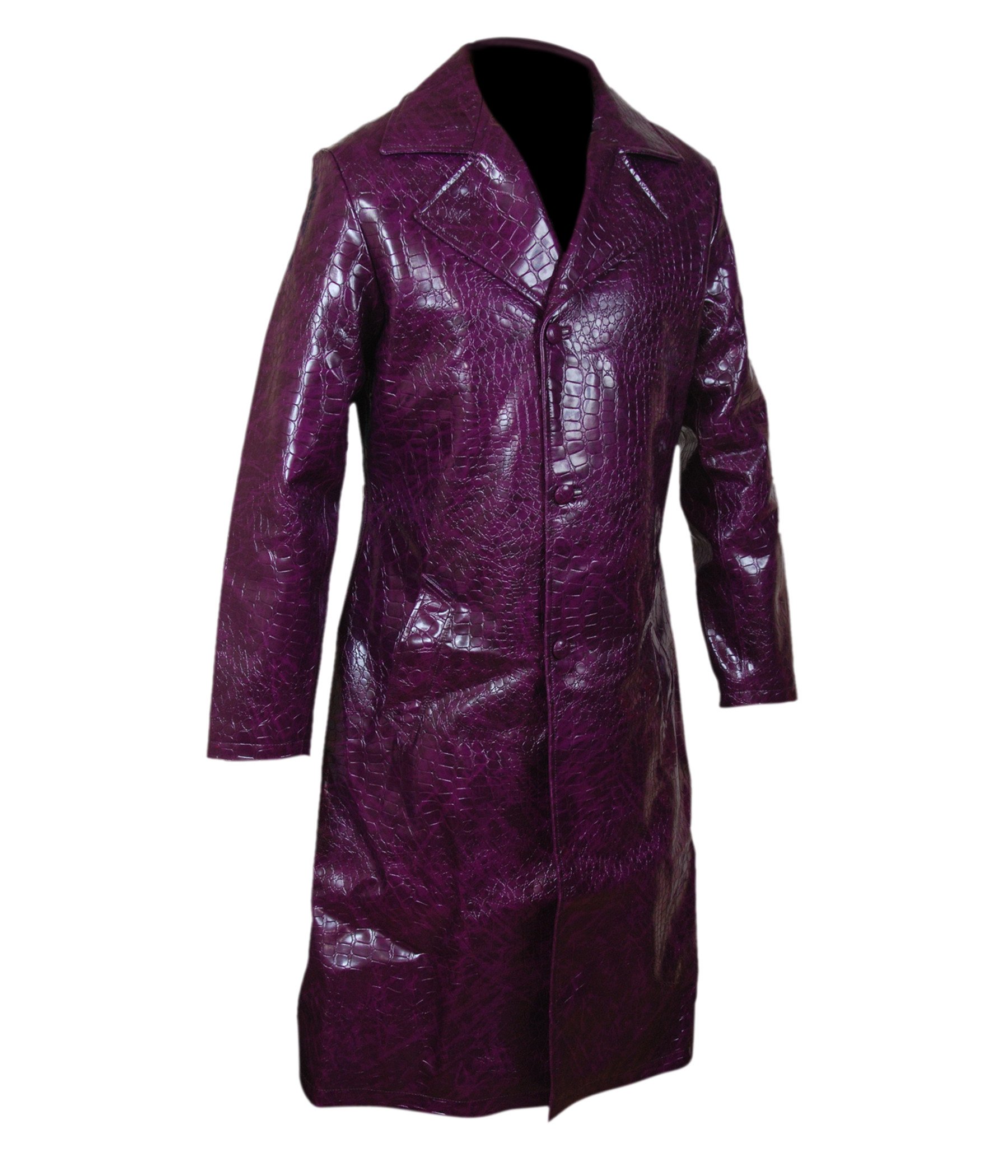 F&H Kids Supervillain Purple Long Coat - Halloween Costume, Cosplay, Dress-Up & Role Play for Boys & Girls