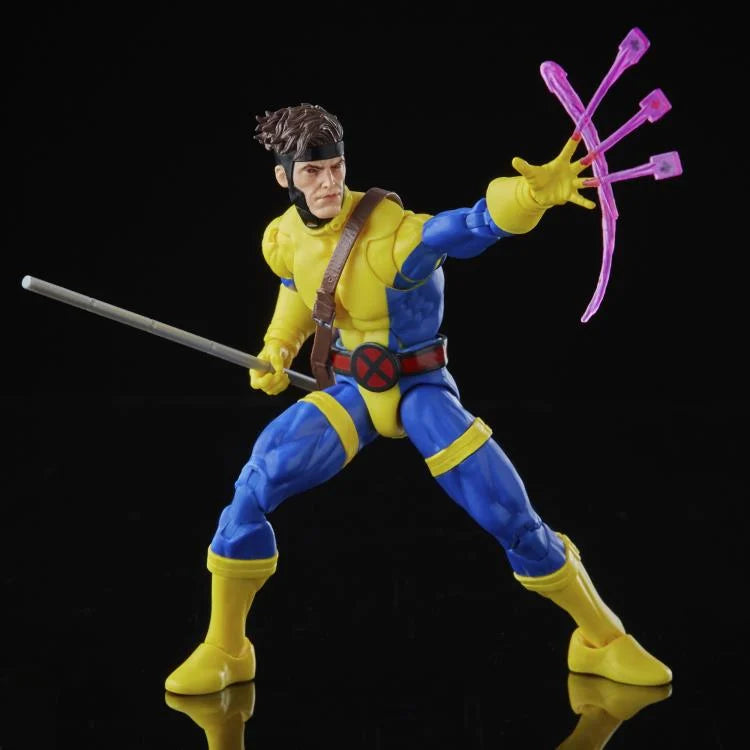 Marvel Legends 60th Anniversary X-Men 3-Pack - Banshee, Gambit & Psylocke Action Figures | Collectible Superhero Toys for Display & Gifts | Perfect for Marvel Fans & Comic Book Collectors