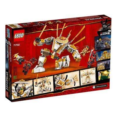 LEGO NINJAGO Legacy Golden Mech 71702 Building Kit - 489 Piece Construction Toy Set for Kids Ages 7-12 | Creative Play, Birthday Gift & Collectible for Ninja Fans | Perfect for Role Play, Display & STEM Learning