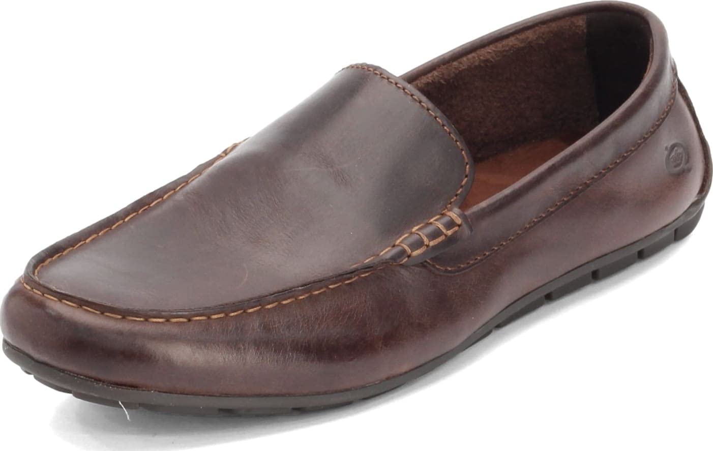 BORN Men's Allan Loafer - Classic Comfort Leather Slip-On Shoes for Business Casual & Office Wear | Premium Men's Dress Loafers for Work, Travel & Everyday Style