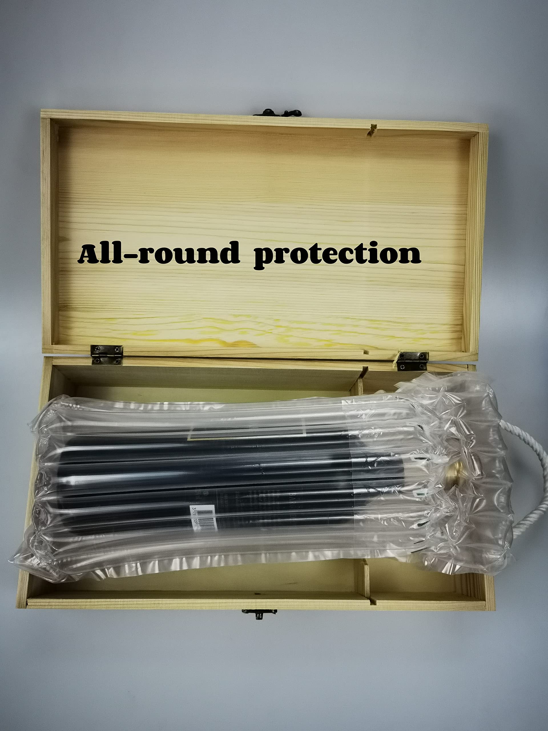 32-Pack Inflatable Wine Bottle Protector for Travel - Reusable Air Column Cushion Bags with Free Pump | Wine Shipping Packaging, Airplane Safe | Perfect for Gifts, Moving & Wine Delivery