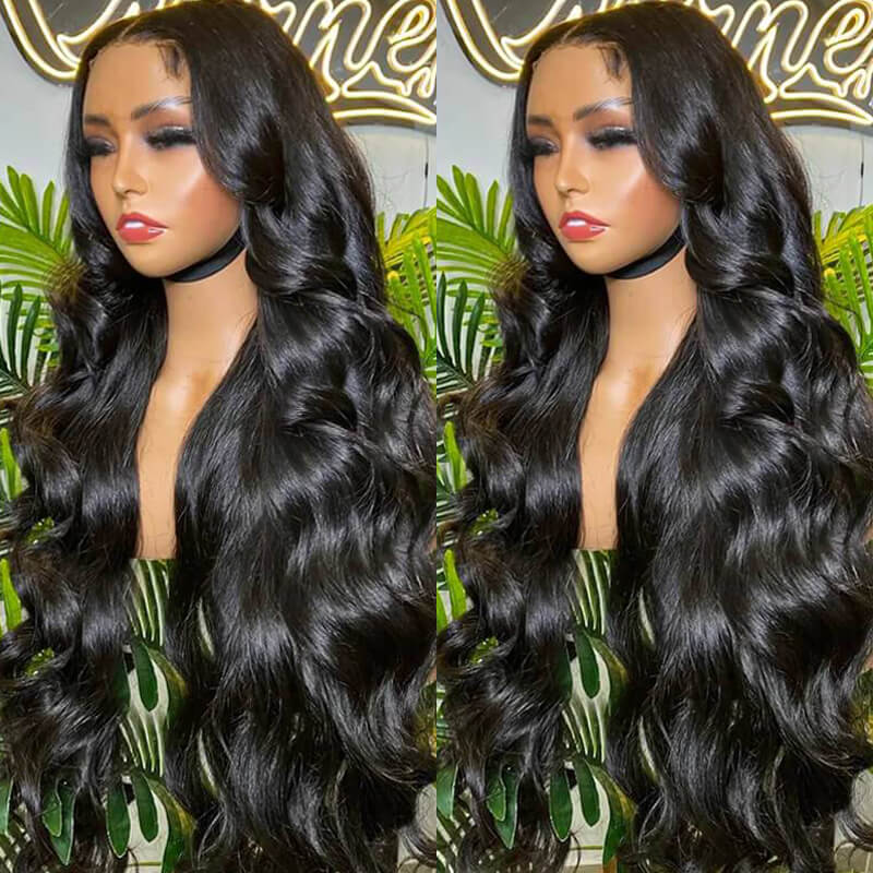 Eullair Kim K 2x6 Lace Closure Wig - Deep Part Human Hair Wig with Transparent Lace for All Hair Textures | Perfect for Daily Wear, Parties & Special Occasions