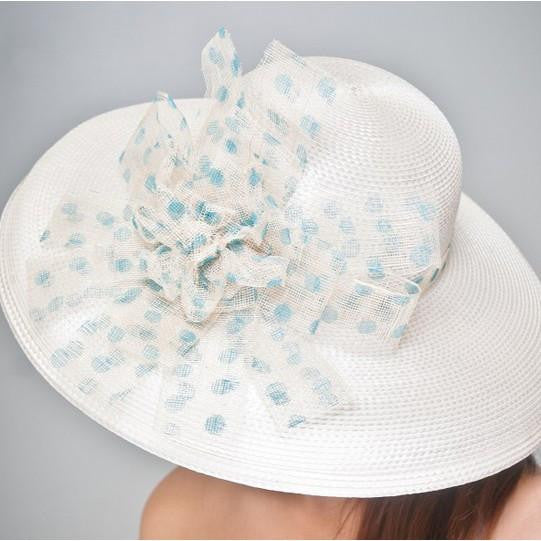 Elegant NA1028 Cream Church Hat for Women - Perfect for Sunday Services, Weddings & Special Occasions