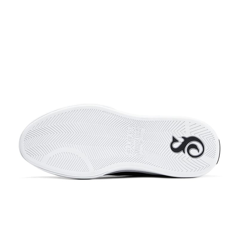 SNOOP DOGG Slip-On Sneakers - SNOOP ONE 251016/BKW - Comfortable & Stylish Shoes for Casual Wear, Street Fashion & Hip-Hop Style