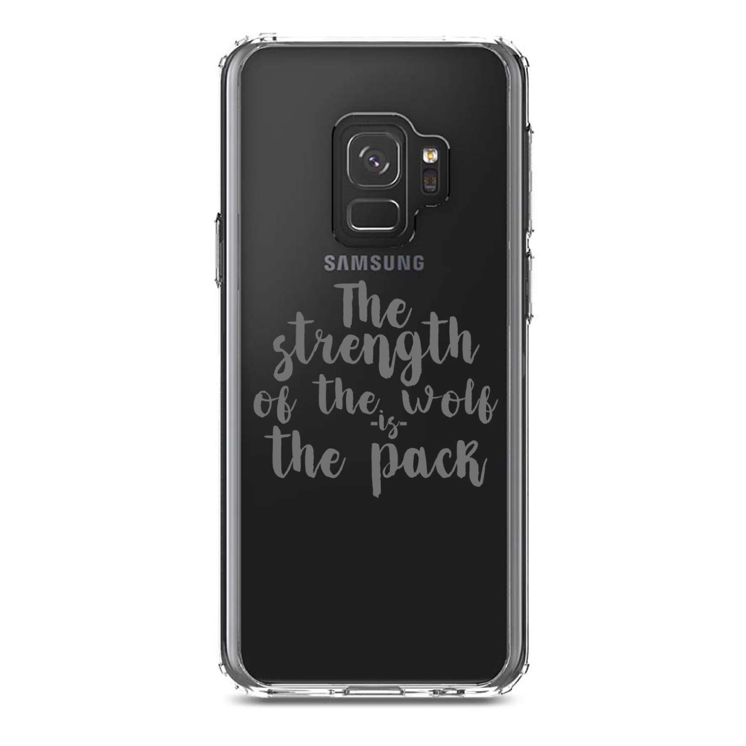 Premium Shockproof Hybrid Case for Samsung Galaxy S9 (5.8 Inch) - Clear TPU Bumper with Acrylic Back & Tempered Glass Screen Protector - Durable Protection for Everyday Use - Perfect for Work, Travel, and Outdoor Activities