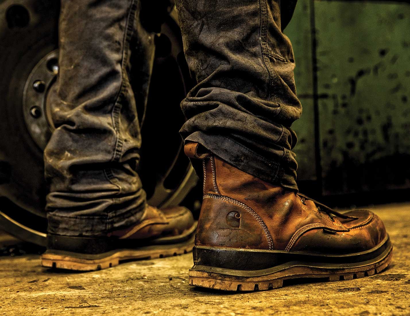 Carhartt Men's Hamilton Rugged Flex Waterproof S3 Safety Work Boots - Steel Toe, Slip Resistant for Construction, Warehouse & Outdoor Jobs
