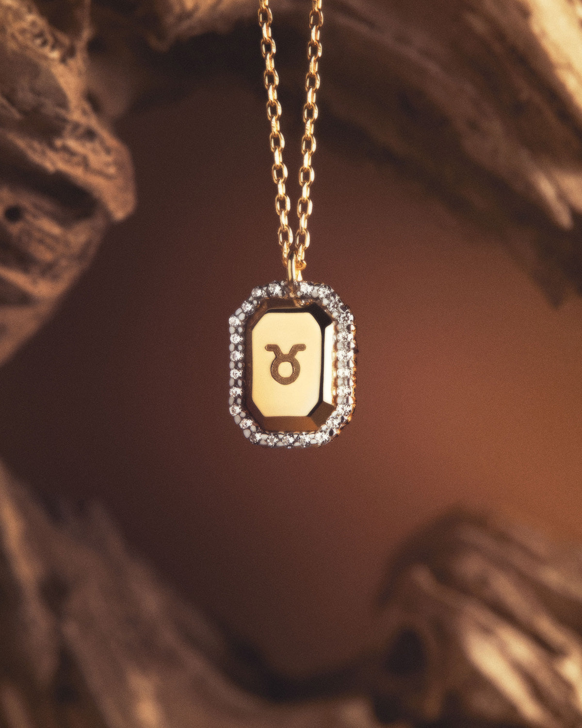 GRID 4 Taurus Zodiac Necklace - Sterling Silver Taurus Constellation Pendant for Women - Perfect Birthday Gift & Everyday Jewelry for Taurus Sign