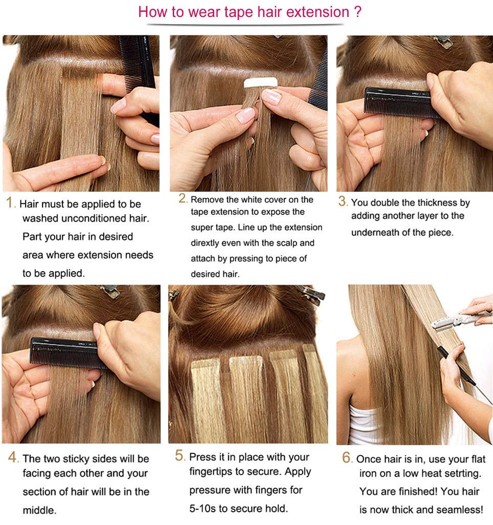 RemeeHi 20-Piece Natural Curly Tape-In Hair Extensions 24 Inch 60g - 18# Dark Ash Blonde for Volume & Length - Perfect for Weddings, Parties & Daily Styling