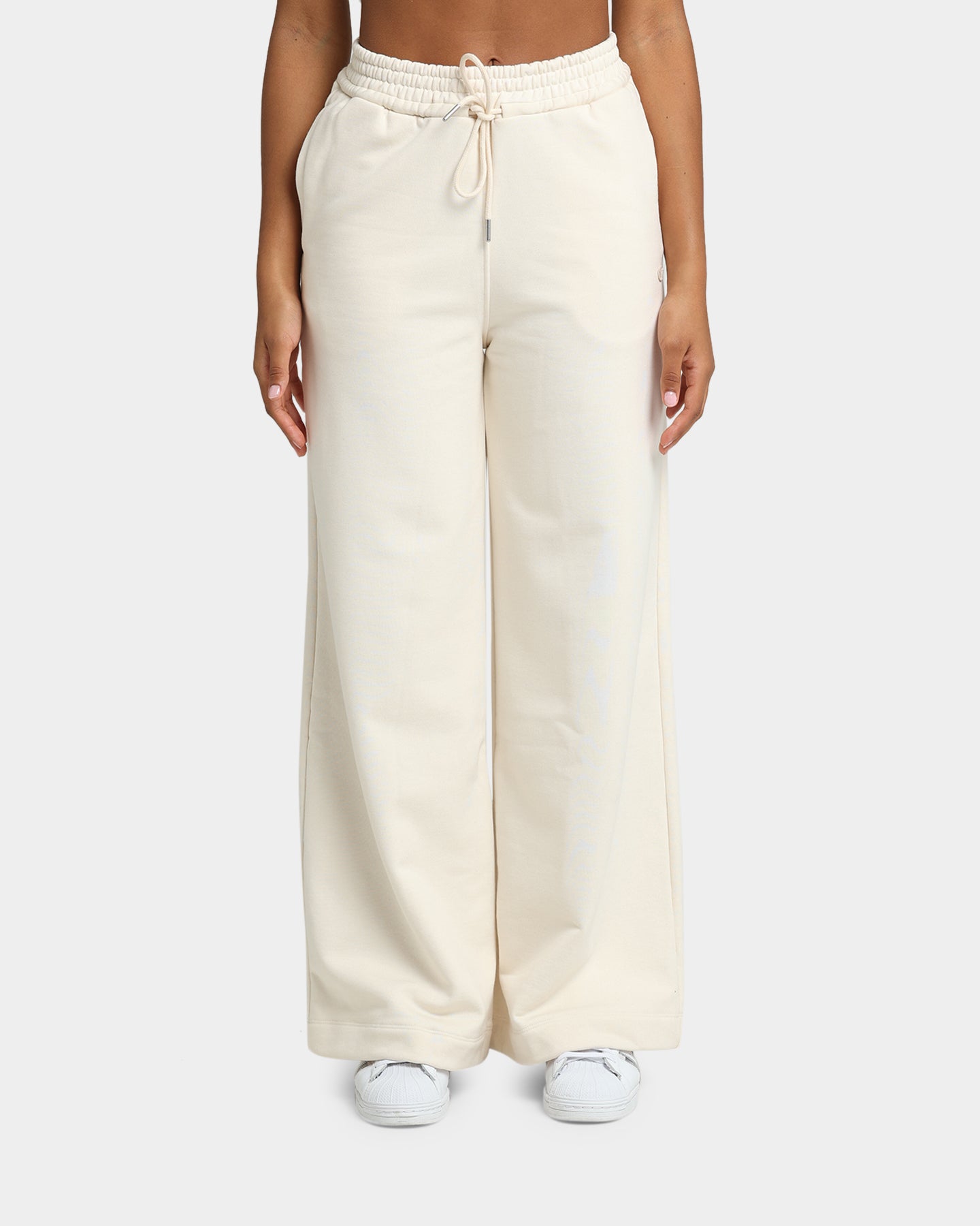 Adidas Women's Wide Leg Pants - Breathable Comfort Fit Athletic Lounge Pants for Yoga, Running & Casual Wear
