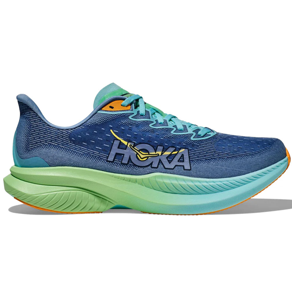HOKA ONE ONE Mach 6 Running Shoes for Men - Lightweight Performance Sneakers for Road Running, Jogging & Gym Workouts