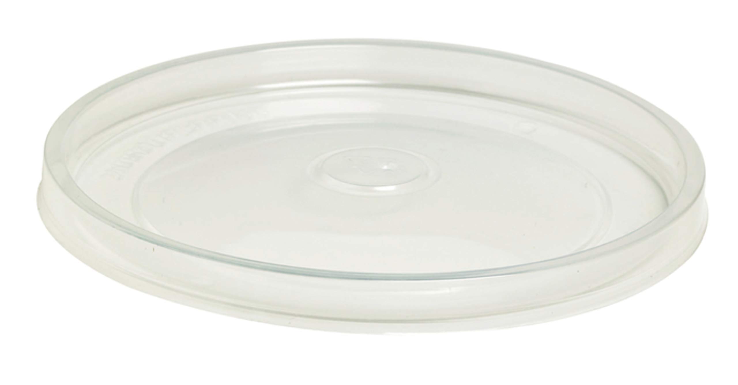 PACKNWOOD 210SOUPLPP114 Clear Plastic PP Lids for Coffee Cups - 4.49 Inch Diameter - 500 Pack - Disposable To-Go Lids for Hot/Cold Beverages, Parties, and Office Use