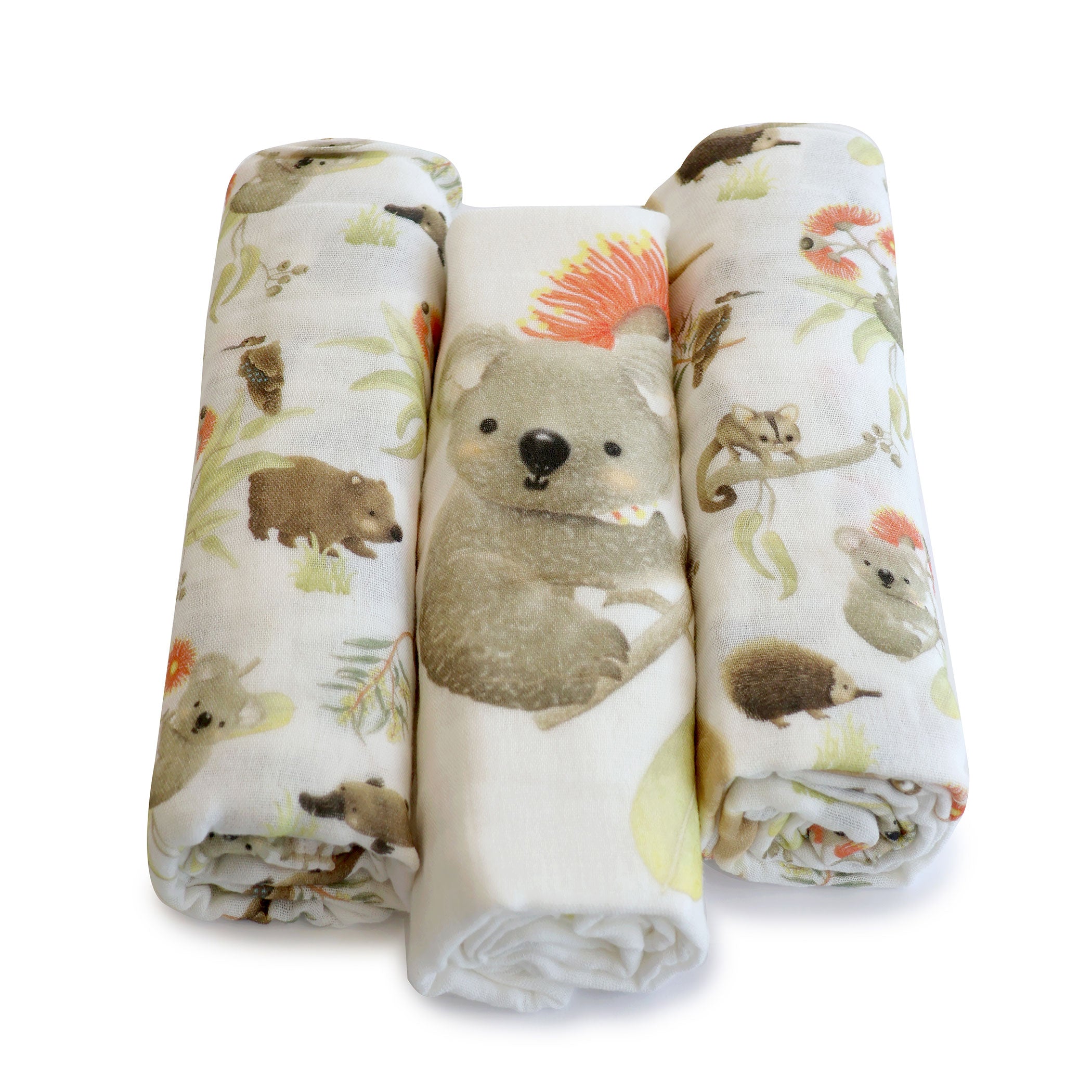 Australian Animals Plush Toy Bundle - Cute Kangaroo & Koala Stuffed Animals for Kids | Perfect for Gifts, Nursery Decor & Playtime