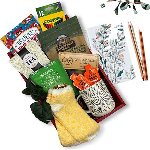 Feel Better Soon Get Well Gift Basket - Thoughtful Care Package for Recovery, Illness & Hospital Stay - Perfect for Friends, Family & Loved Ones