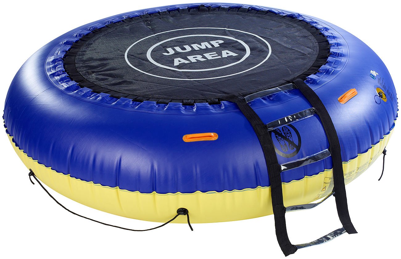 Inflatable Water Trampoline 4-in-1 for Pool & Backyard - 76