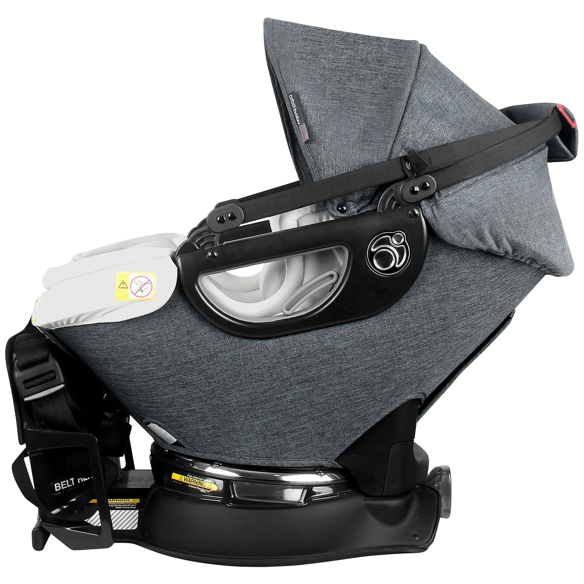 Orbit Baby Stroll & Ride Travel System - Lightweight Stroller & Car Seat Combo for Infants & Toddlers | Perfect for Air Travel, Shopping & Daily Outings