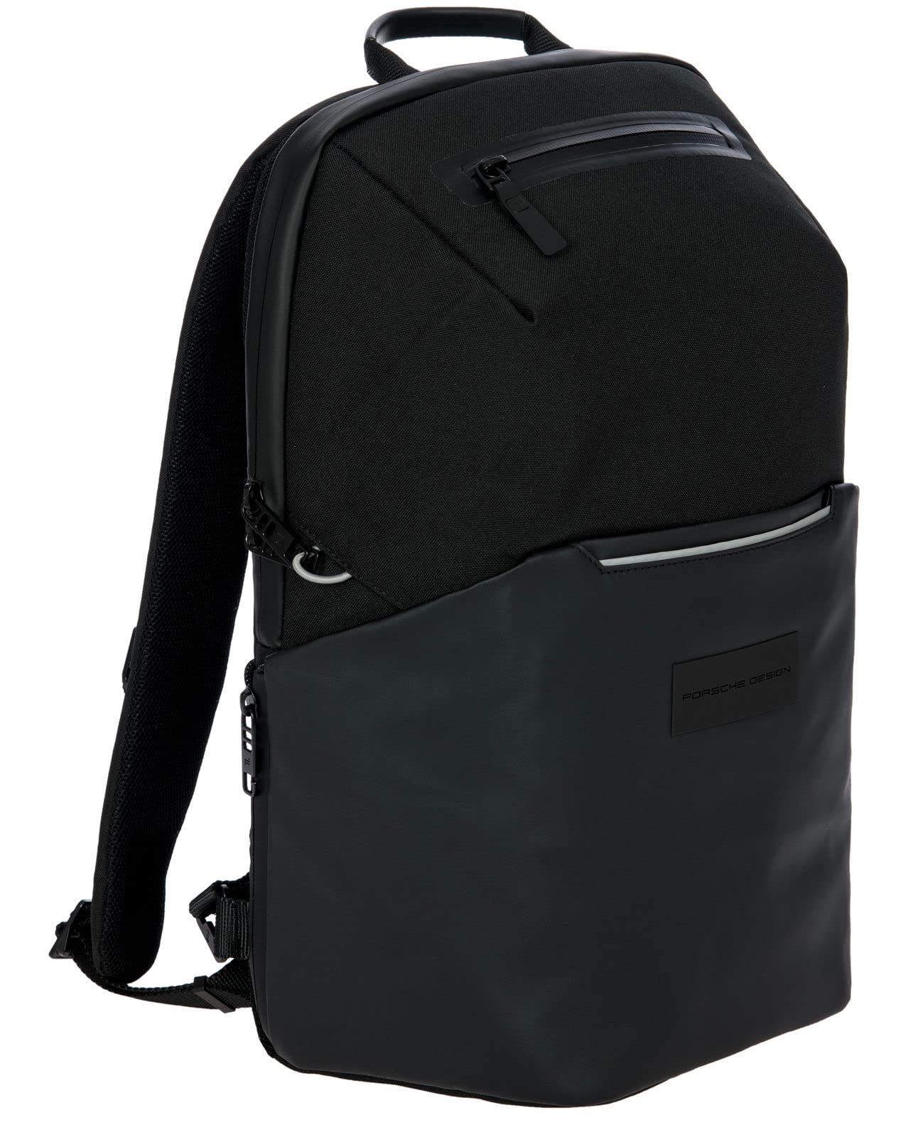 Porsche DESIGN Urban Eco Backpack XS Black - Lightweight Waterproof Laptop Backpack for Work, Travel & School | Stylish Minimalist Daypack for Men & Women