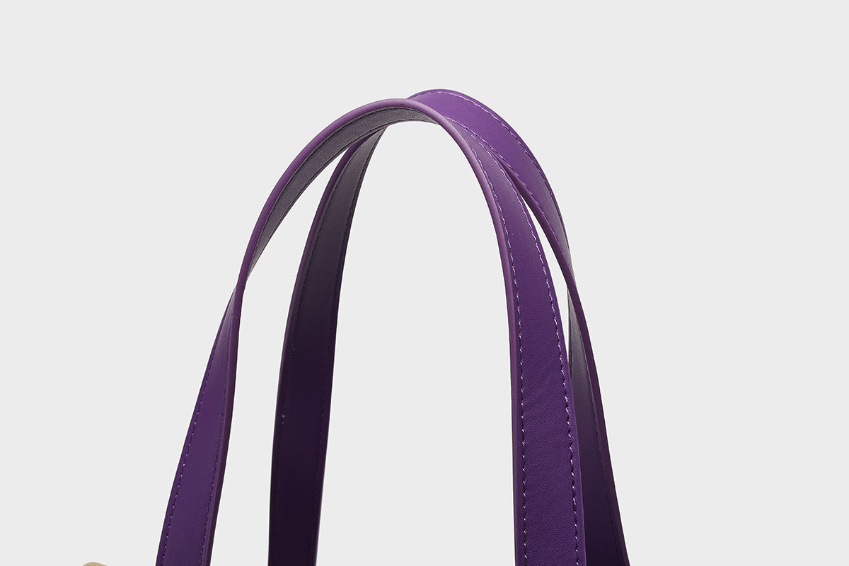 Apollo 1 Purple Tote Bag - Stylish & Durable Shopping Bag for Women, Beach, Groceries & Work Commute