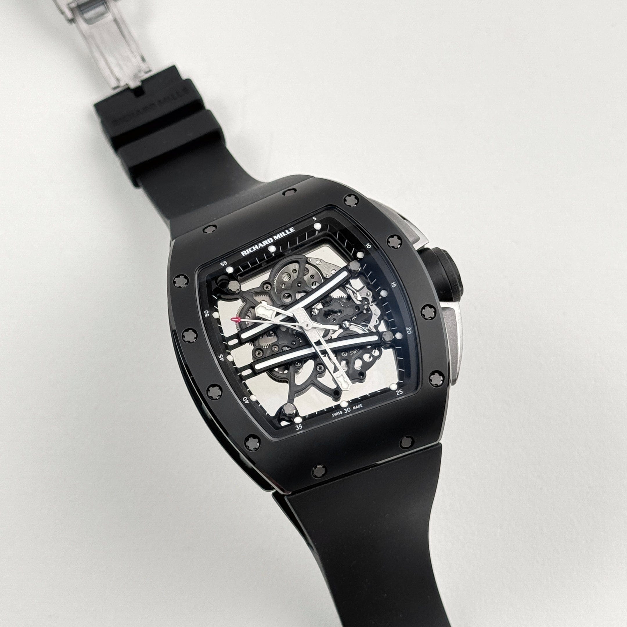 Richard Mille RM 61-01 'Yohan Blake' Limited Edition Ceramic Watch - Luxury Sports Chronograph for Men - Perfect for Racing, High-End Events & Collector's Display