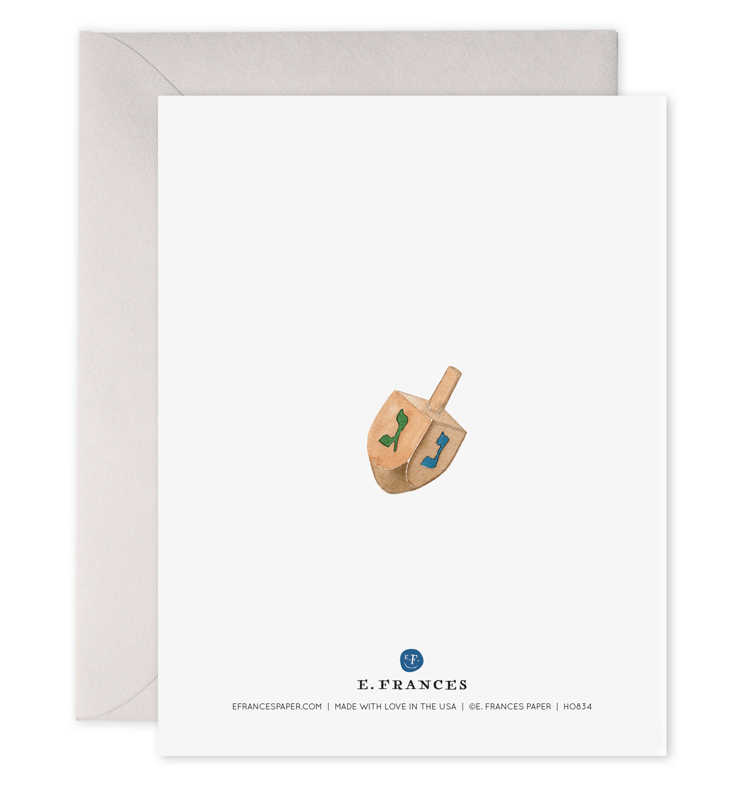 Colorful Menorah Hanukkah Card - Elegant Jewish Holiday Greeting Card for Hanukkah Celebrations, Home Decor & Gift Giving