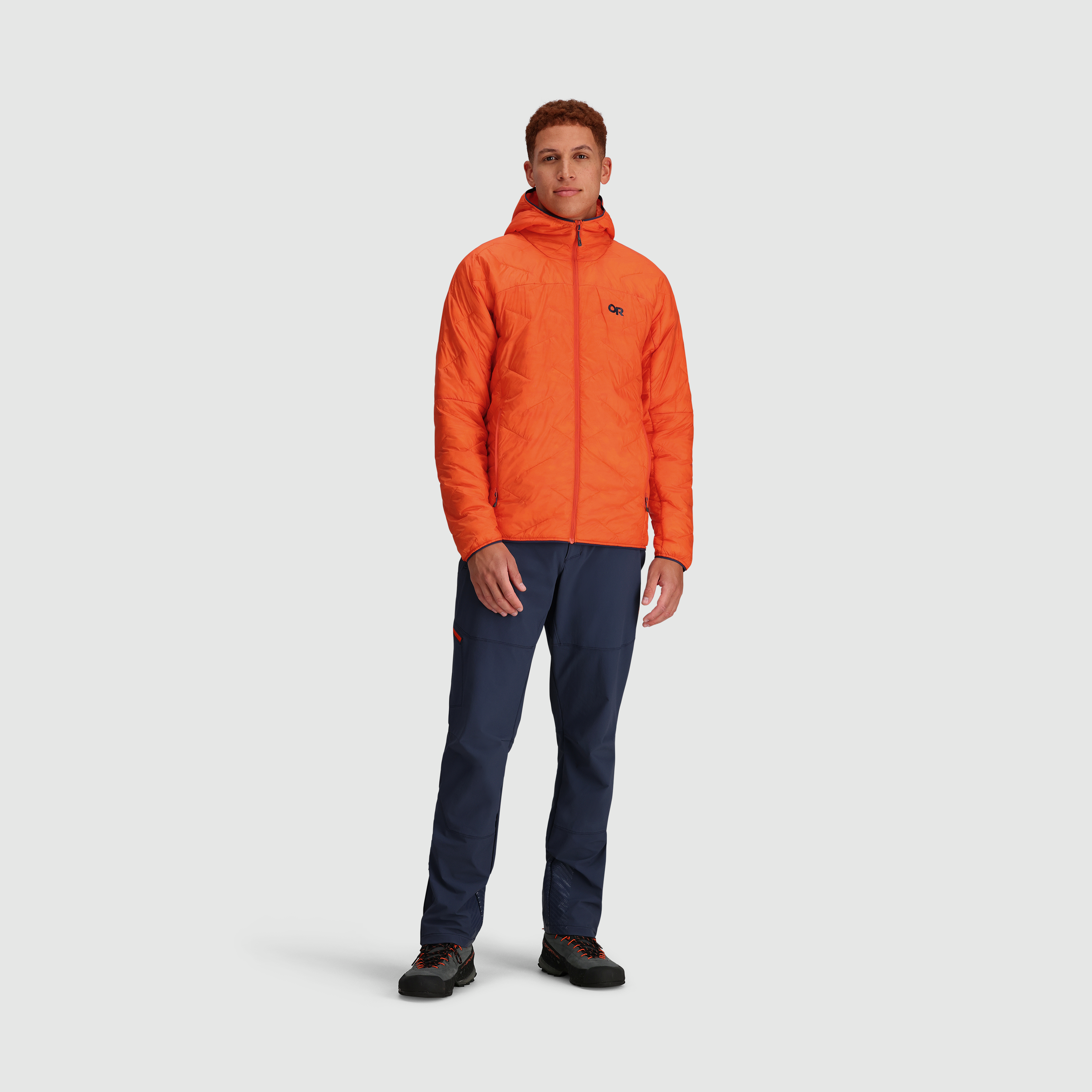 Men's SuperStrand LT Hoodie - Lightweight Water-Resistant Outdoor Jacket for Hiking, Camping & Everyday Wear