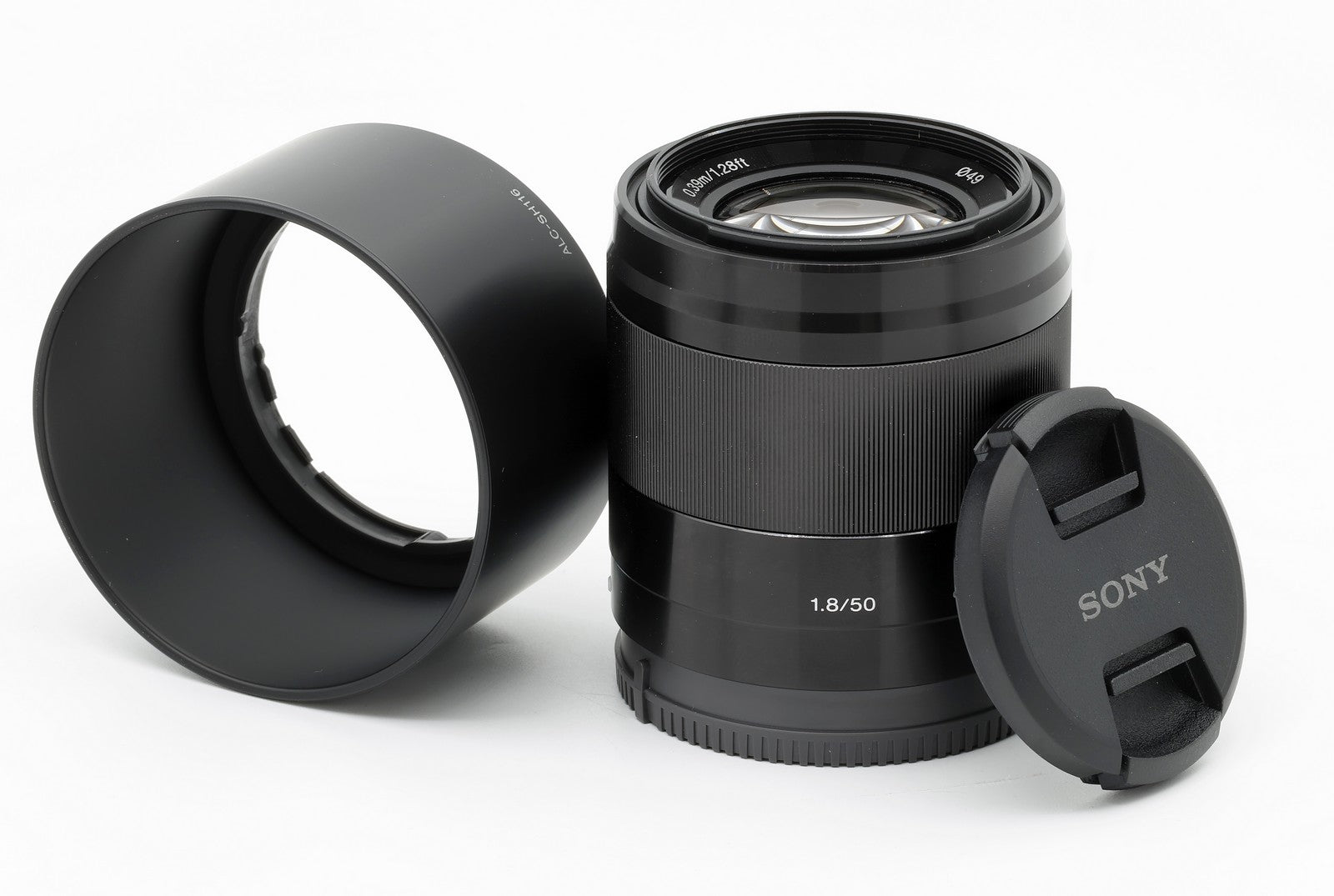 Open Box Sony E 50mm f/1.8 OSS Lens - Fast Prime Portrait Lens for Sony Mirrorless Cameras - Perfect for Low Light Photography, Street & Travel Shooting