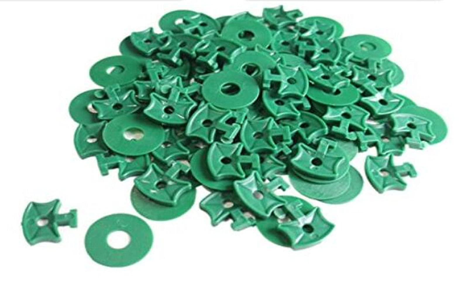 50pcs Plastic Greenhouse Clips with Twist Lock - Green Plant Clamps for Greenhouse Insulation Netting & Shading - Perfect for Securing Greenhouse Covers, Shade Cloth, and Plant Support Nets