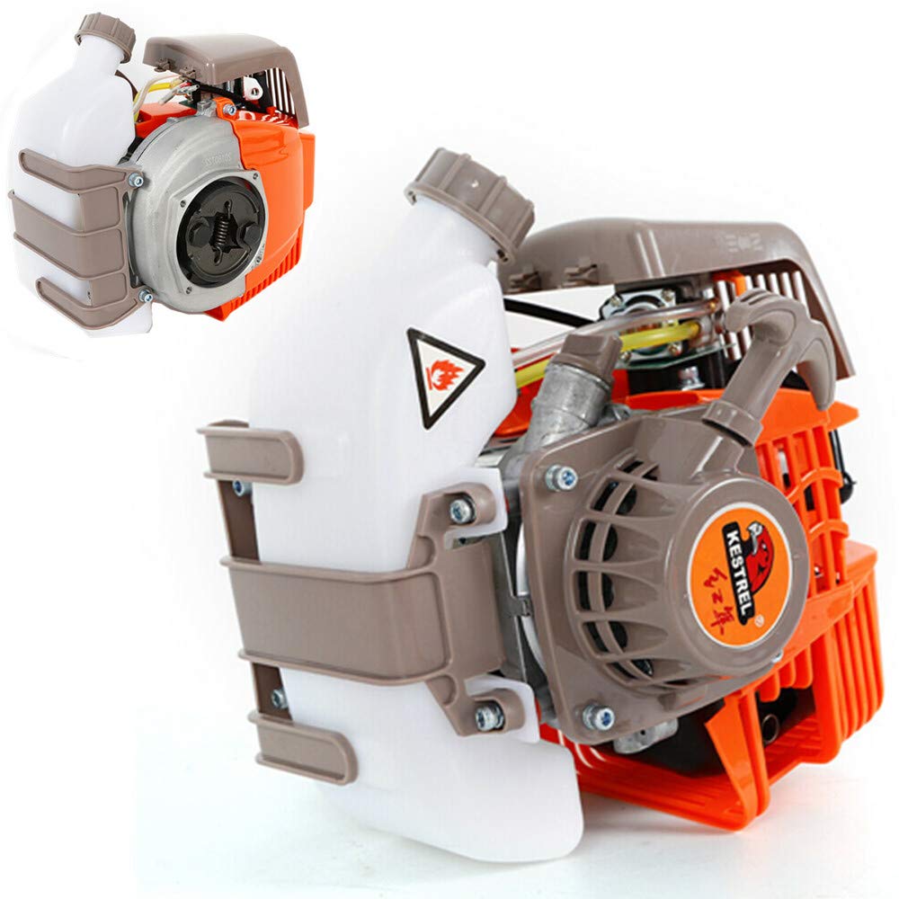 31CC 4-Stroke Gas Hedge Trimmer - 1.1HP 6500RPM Brush Cutter & Lawn Mower Attachment - Professional Garden & Yard Landscaping Tool for Shrubs, Bushes & Lawn Maintenance (Perfect for Residential & Commercial Landscaping)
