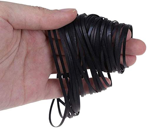 50 Pack Flat Belts for Cassette Players 40-135mm | Replacement Drive Belts for Vintage Tape Decks, Walkmans & Audio Equipment | Perfect for DIY Repairs & Retro Music Enthusiasts