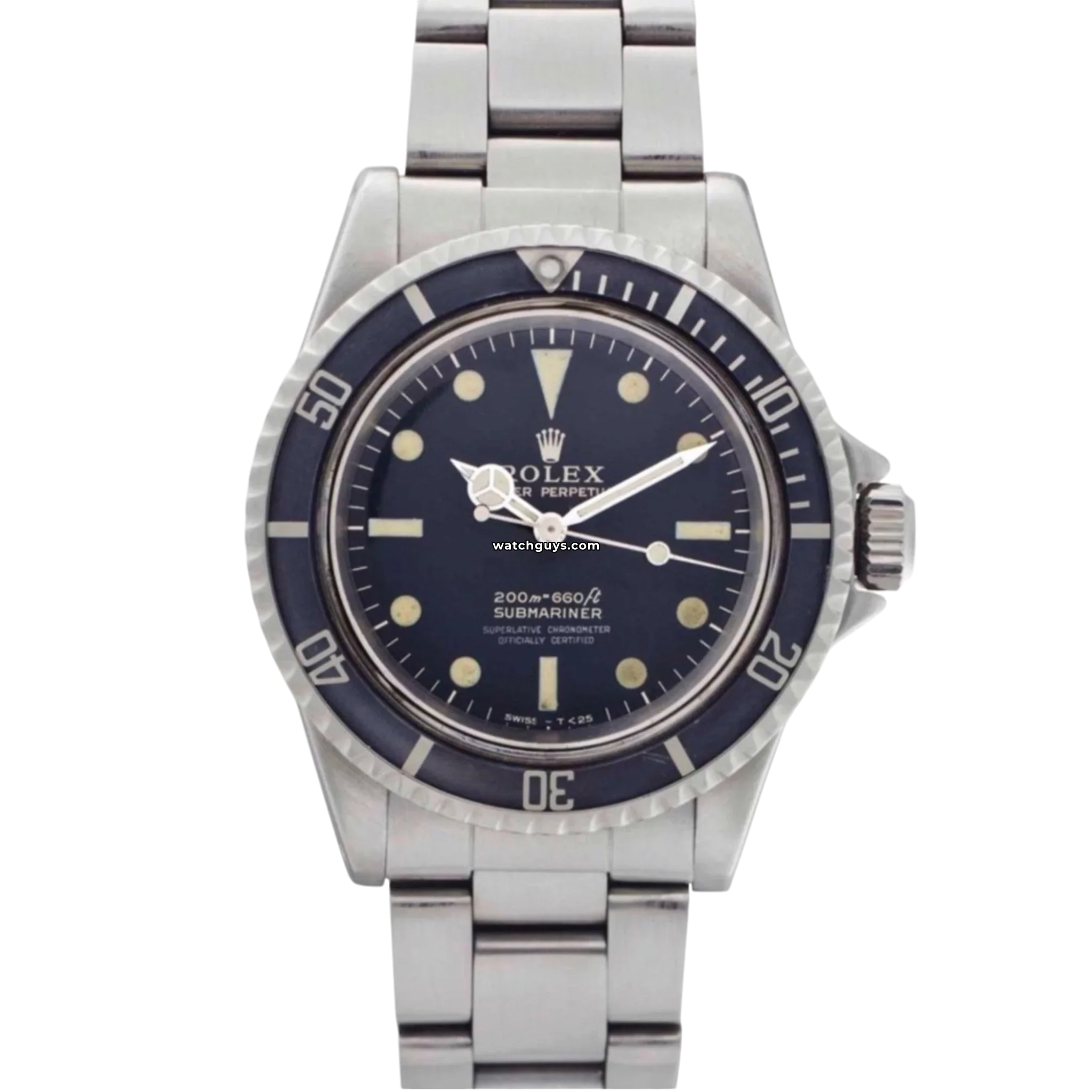 Original Rolex Submariner 5512 Vintage Men's Watch - Black Dial, Stainless Steel, Automatic Movement | Luxury Diving Watch for Collectors & Professionals