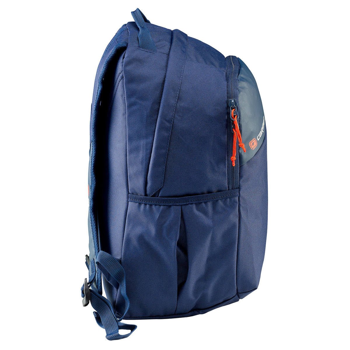 Caribee Sierra 20L Sports Backpack for Hiking & Travel - Waterproof Daypack with Laptop Compartment - Navy/Red Outdoor Gear for Men & Women