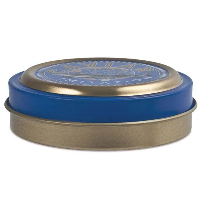 Premium Comatec Imitation Caviar Tin - 1.5oz Elegant Serving Container for Caviar, Spreads & Gourmet Toppings - Perfect for Parties, Weddings & Upscale Dining Experiences