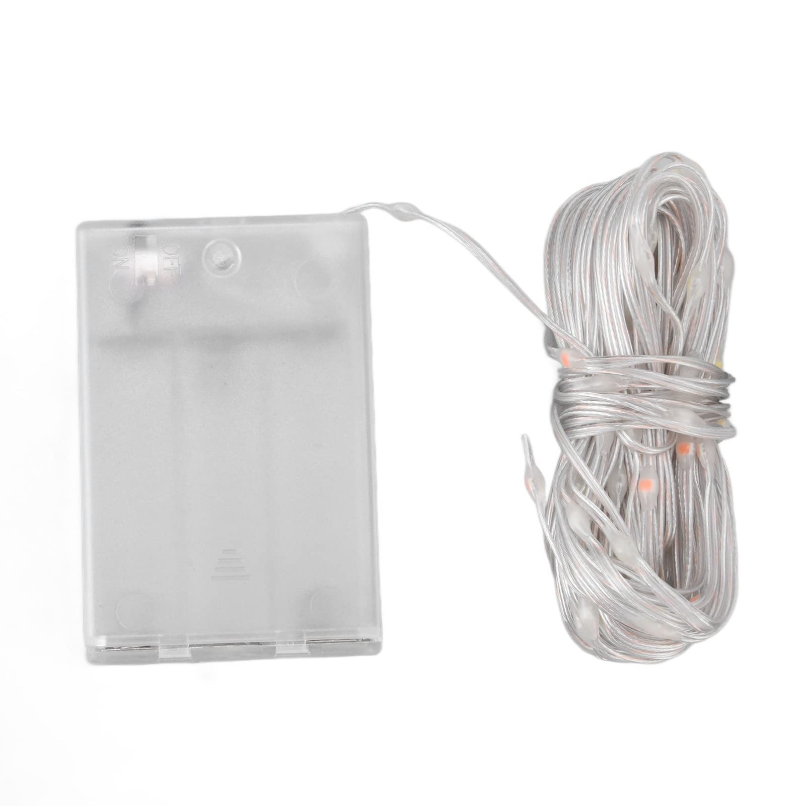 33ft USB Fairy String Lights - Waterproof LED Decorative Lights with Battery Backup for Outdoor/Indoor Use | Perfect for Weddings, Parties, Garden & Home Decor