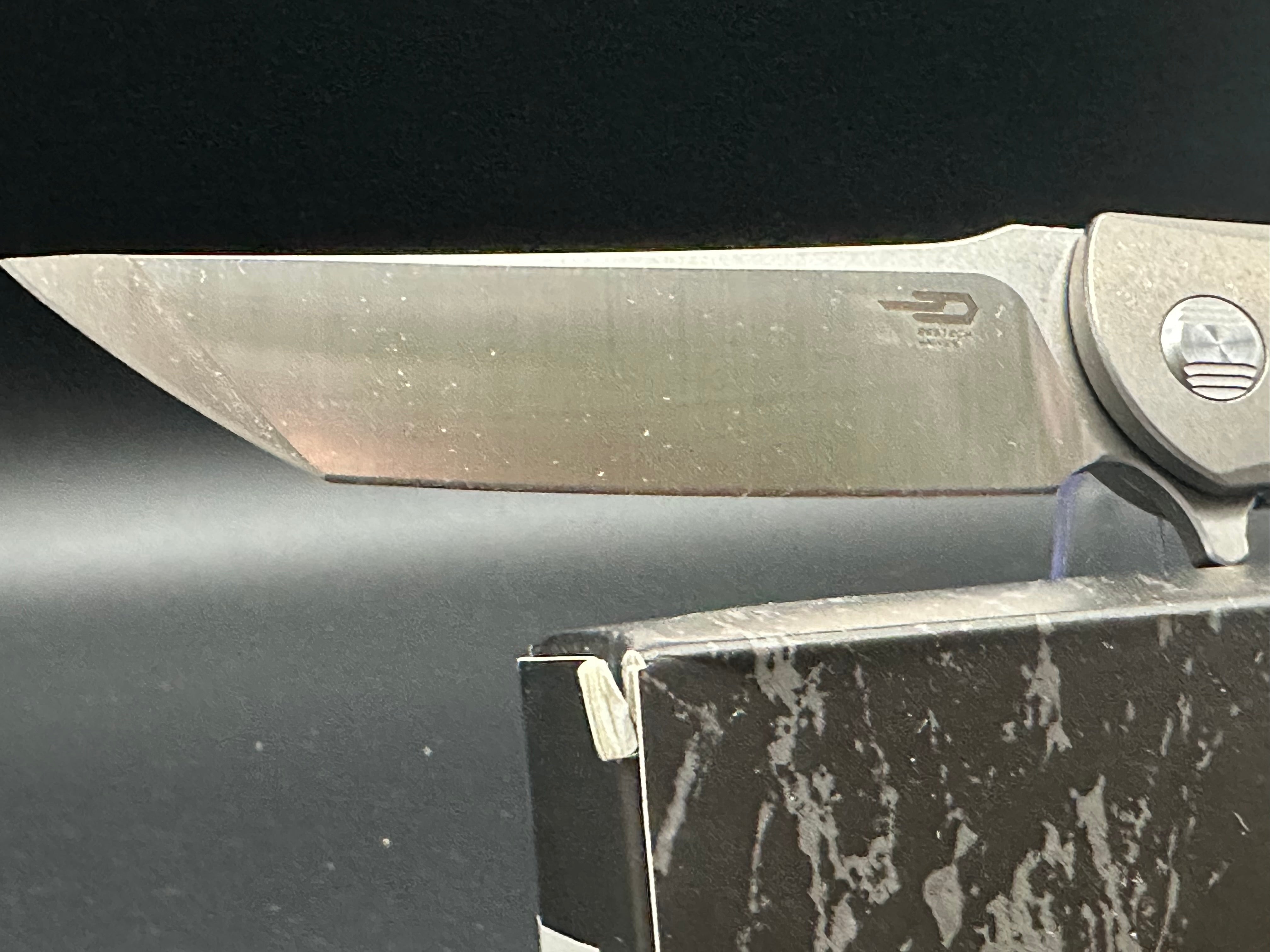 Bestech Kendo Plain Titanium Folding Knife - Limited Edition 42/100 - EDC Pocket Knife for Outdoor, Camping & Everyday Carry