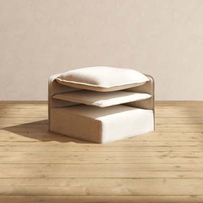 A Cozy Evening with the Premium 3-Seater Sofa Ottoman Set