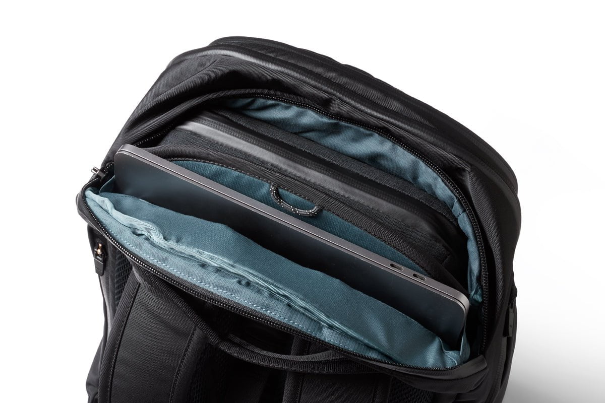 Bellroy Transit Workpack Pro 22L - Premium Water-Resistant Laptop Backpack for Work & Travel | Durable Business Commuter Bag with USB Charging Port | Perfect for Office, Business Trips & Daily Use
