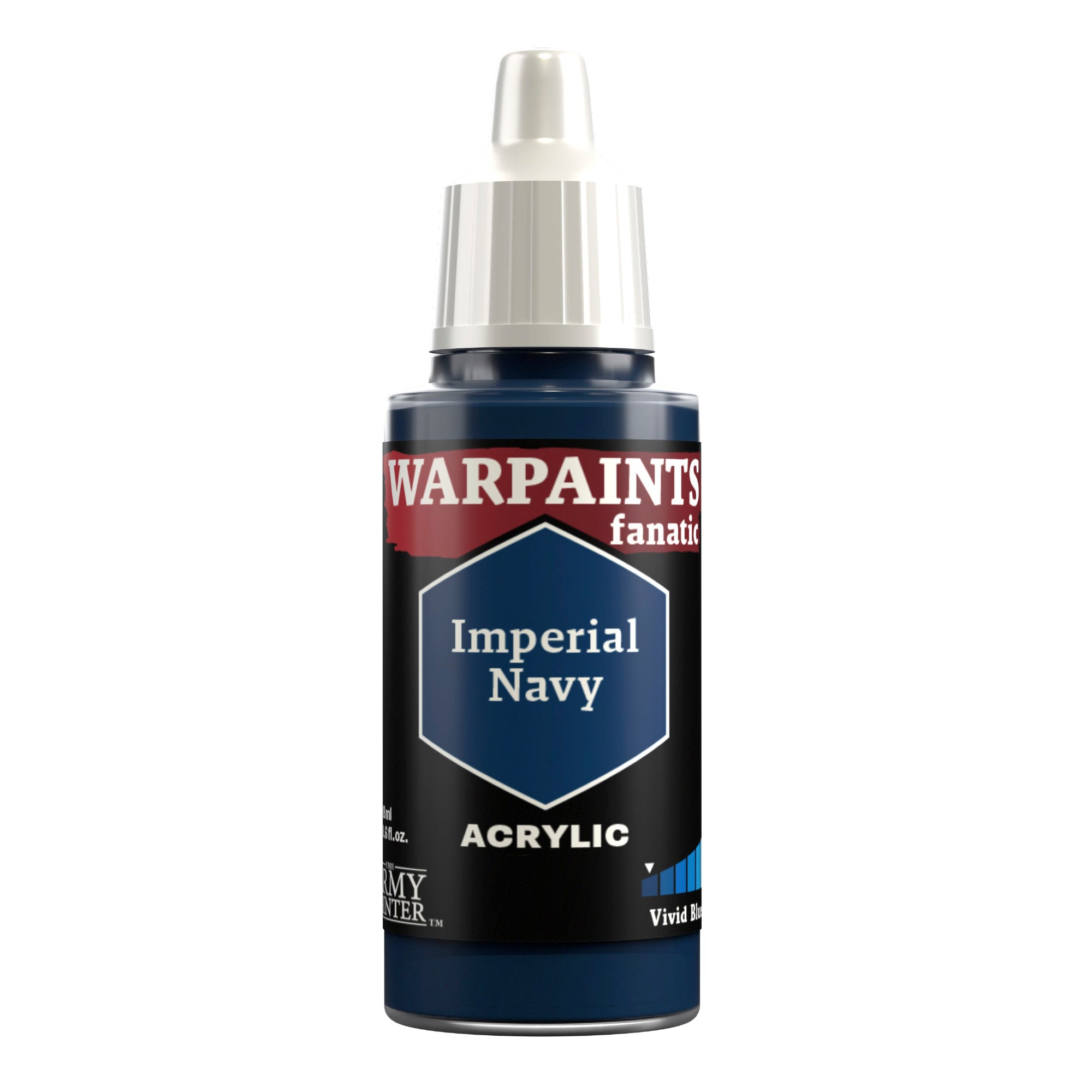 Warpaints Fanatic: Imperial Navy - Premium Quality Miniature Paint Set for Tabletop Wargaming & Model Painting | Perfect for Warhammer 40K, Star Wars Legion & Sci-Fi Miniatures