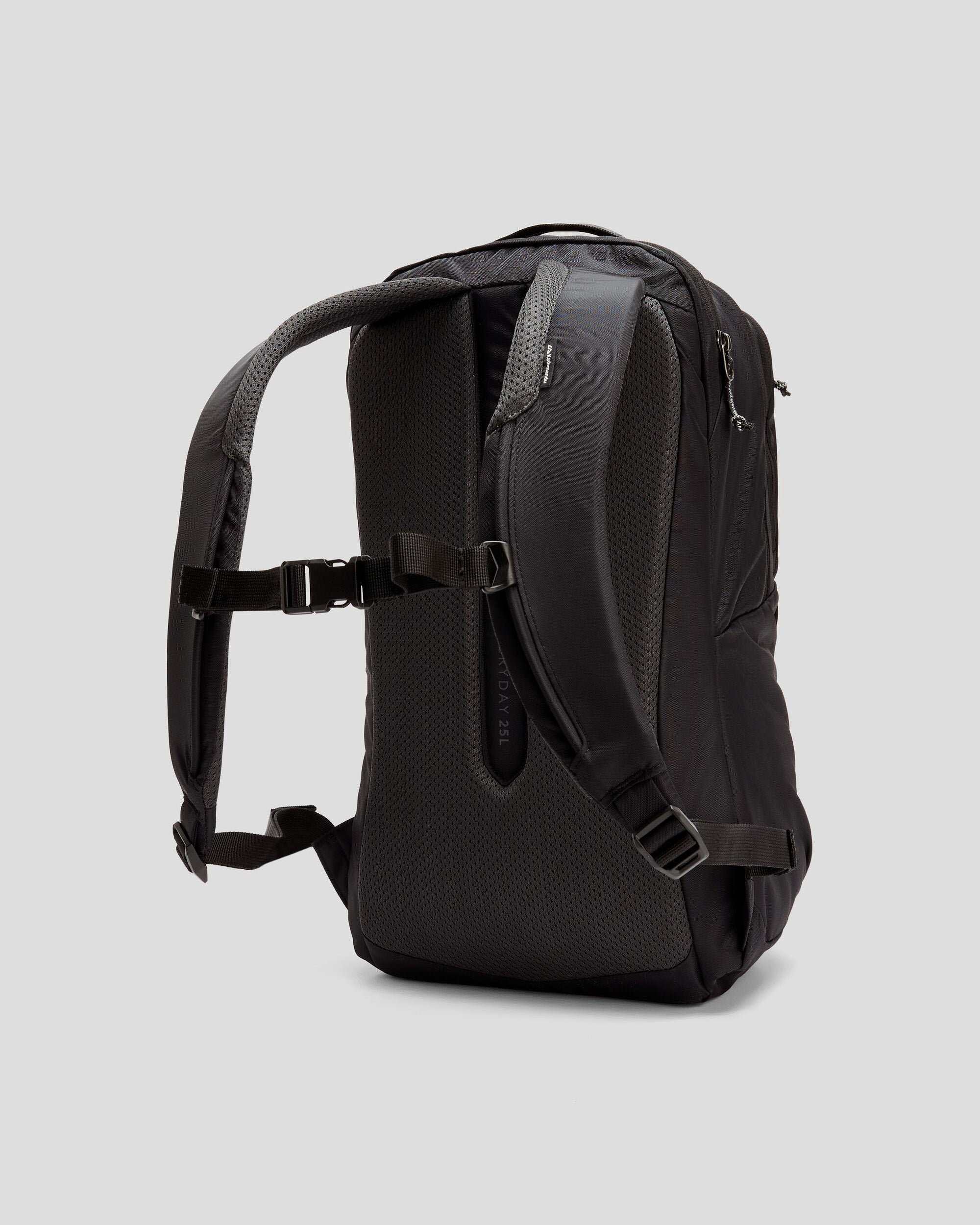 Axon Everyday Backpack 25L Black Stingray - Lightweight Durable Laptop Backpack for Work, Travel & School | Water-Resistant Daypack with USB Charging Port