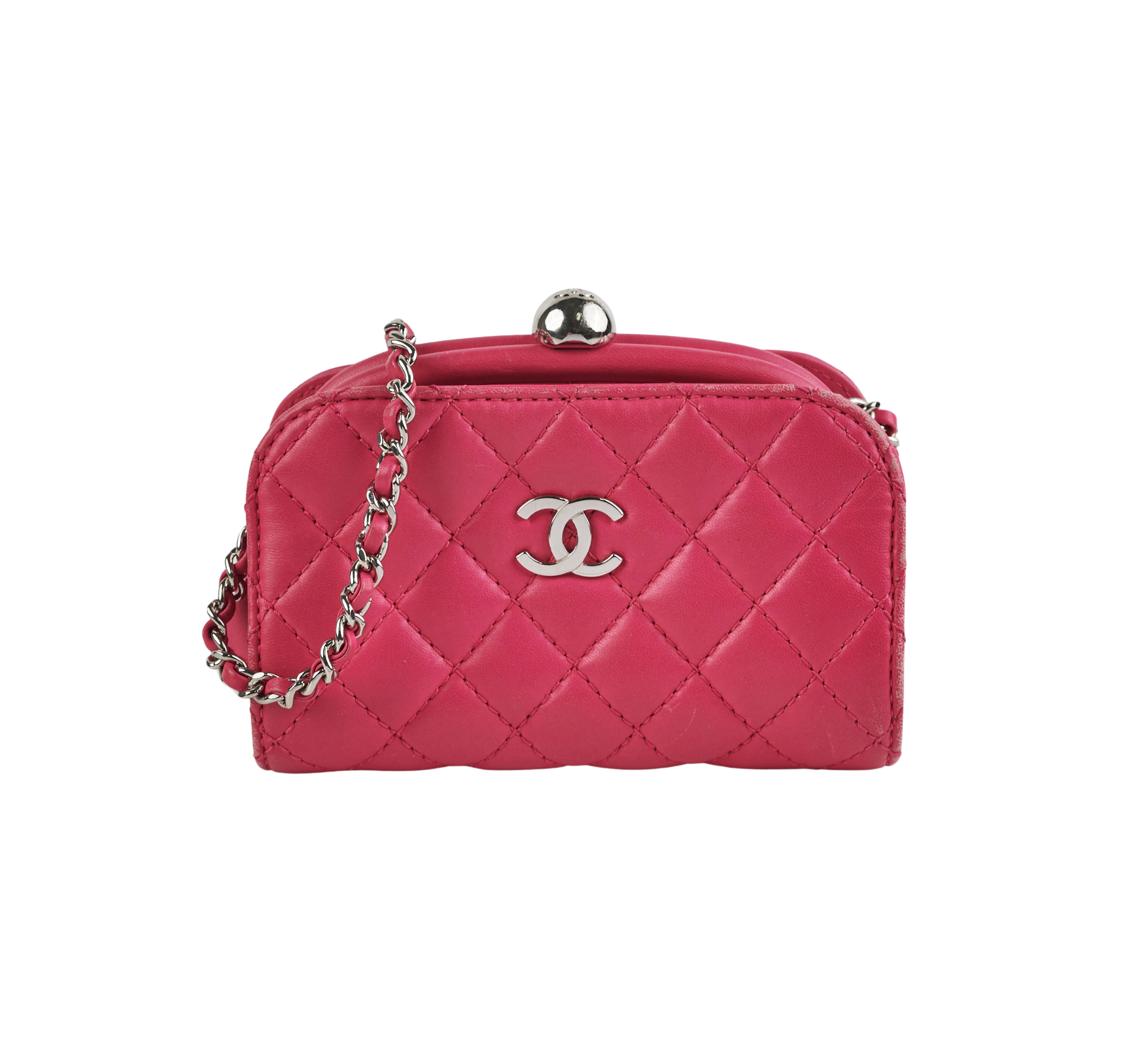 Chanel Mini Pink Crossbody Bag for Women - Luxury Leather Shoulder Purse - Perfect for Parties, Dates & Everyday Use