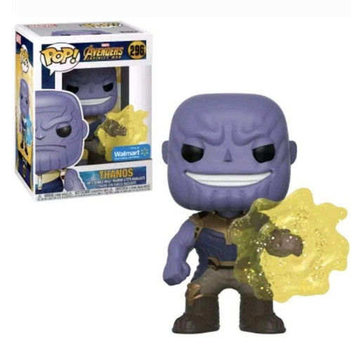Funko Pop! Avengers Infinity War Thanos #296 Collectible Vinyl Figure - Perfect for Marvel Fans, Movie Collectors & Gift Giving