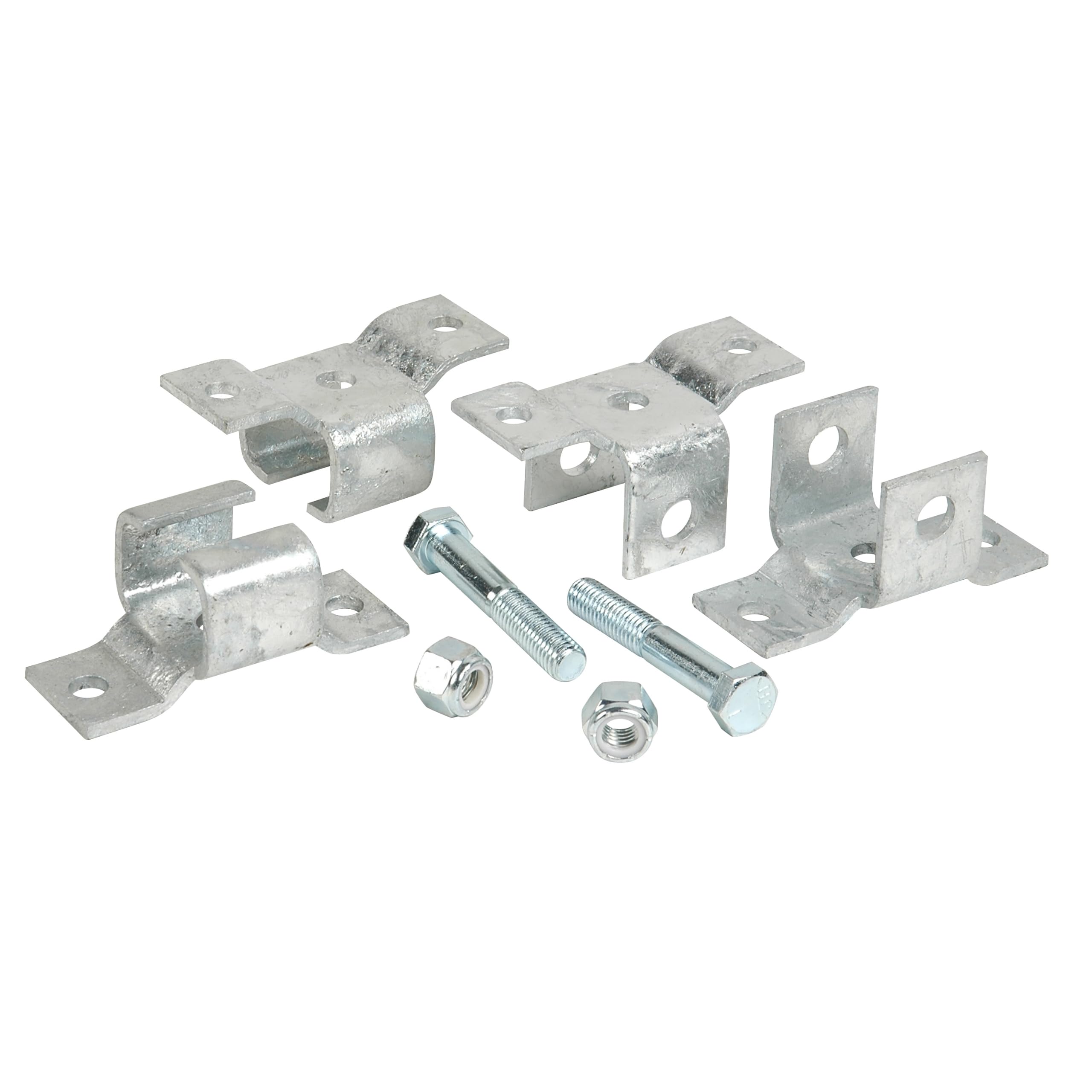 CE Smith Boat Trailer Spring Hanger Bracket Kit - Bolt-On Spring Hangers with Bolts & Nuts - Heavy Duty Replacement for Boat Trailers, Utility Trailers & RV Trailers