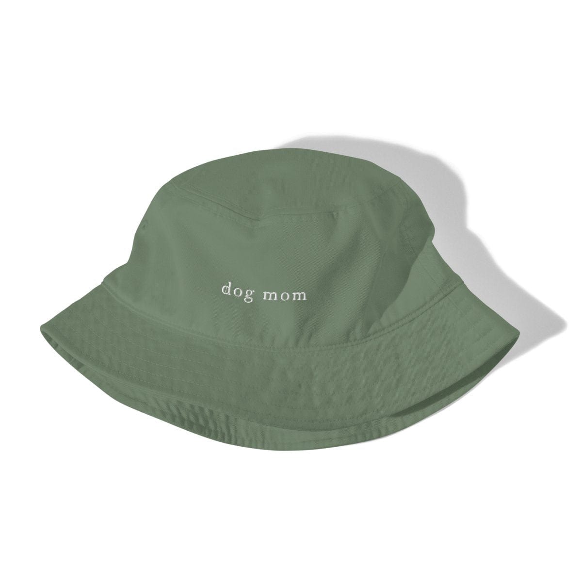 NW Organic Cotton Dog Mom Bucket Hat for Women - Cute & Comfortable Sun Hat for Dog Lovers, Outdoor Walking, Beach & Park Adventures