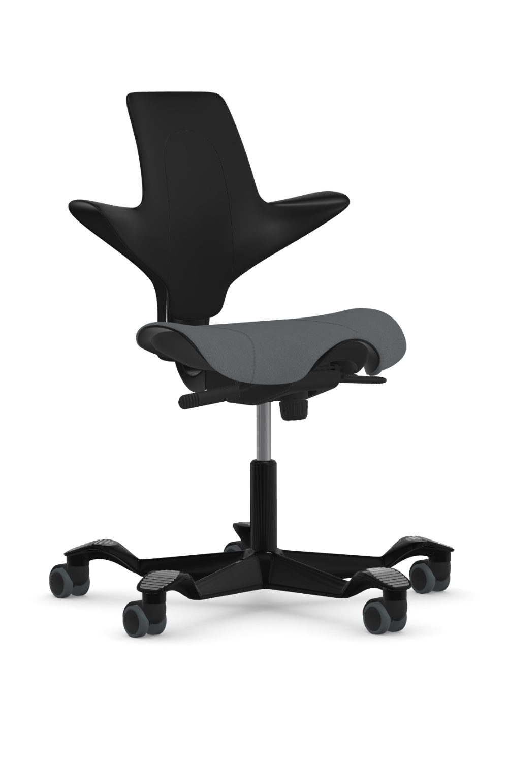 HÅG CAPISCO PULS Ergonomic Office Chair - Adjustable Modern Task Chair with Fully Upholstered Cushion for Home & Workspace (8020) - Perfect for Long Hours Sitting, Computer Work & Back Support