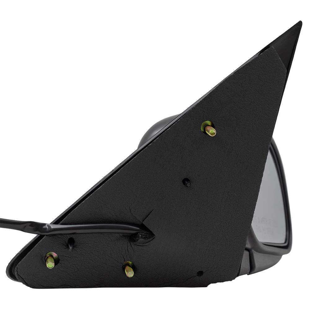 2009-2011 Ford Crown Victoria Passenger Side Power Mirror Replacement - Black Paint to Match, Non-Heated (Perfect for DIY Car Repairs & Mirror Upgrades)