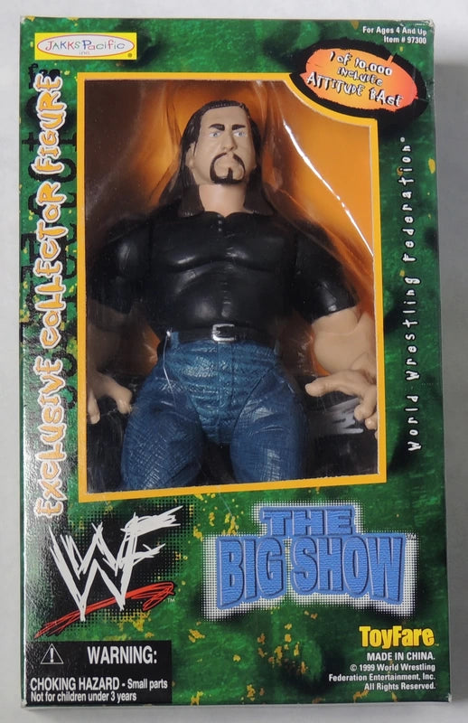 Jakks Pacific WWF The Big Show Action Figure - 2000 ToyFare Mailaway Exclusive Collectible for Wrestling Fans - Perfect for Display, Play, and WWE Memorabilia Collections