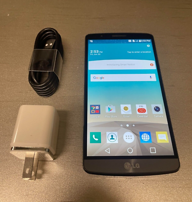 LG G3 Android Smartphone 32GB - Metallic Black (T-Mobile GSM Unlocked) - Fast Performance, HD Display for Streaming & Gaming